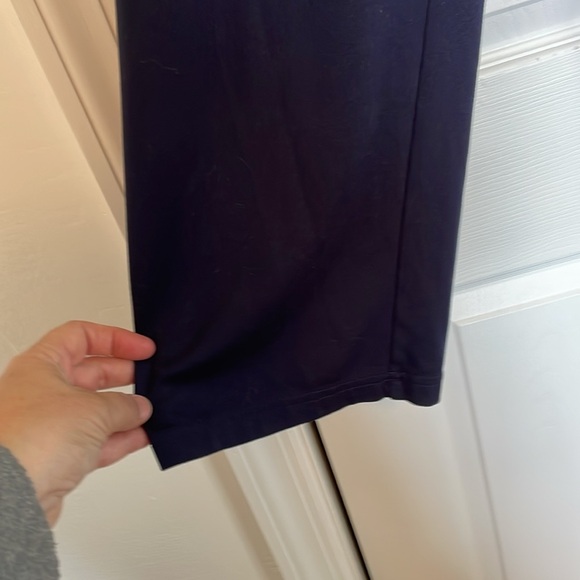 Women’s Chaps M Navy blue lounge pajama Pants Front Pockets drawstring elastic - Picture 5 of 8